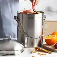 무무 착색없는 진공 스테인리스 음식물쓰레기통 스텐 가정용 L668-O, 01.습식청소용 물걸레 청소포 L668