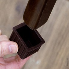 에이치H 스토어 사각테프론의자캡 의자발캡, 적정 36mm