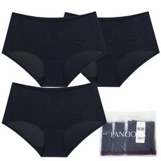 판도라by비비안 심리스 노라인 누디 팬티 3종 세트(지퍼백 포장)