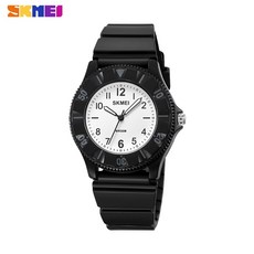 SKMEI 可旋轉時差盤兒童石英錶-禮盒裝(防水手錶 兒童手錶 石英錶 學生錶 手錶 考試手錶/2151)