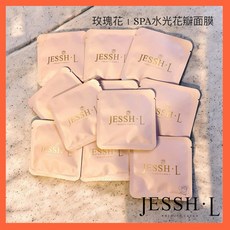 JESSH·L 玫瑰花SPA水光花瓣面膜，修護補水嫩白保養, 1個