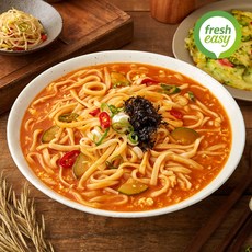 프레시지 장칼국수 2인분 한식 밀키트 (냉장), 496g, 1개