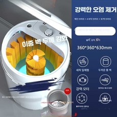 신발 세탁기 건조기 브러쉬 신발전용 미니 세탁기, 상세페이지 참고, 화이트 미니 신발 세탁기