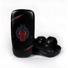 FIGHTBRO【原廠代理．現貨】專業大腳靶 泰拳拳擊腳靶踢靶 防滑減震 多色 踢靶 泰拳靶 跆拳道踢靶 搏擊, 黑色（單只）高密度1.2KG, 1個
