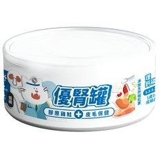 nu4PET 陪心 貓咪優腎罐 80g 腎臟保健 低磷濕食, 1個, 陪心優腎罐80g-膠原雞鮭*24