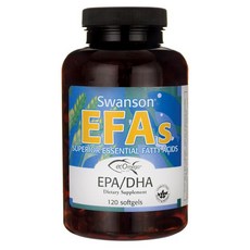 Swanson 斯旺森 Swanson EFAs EPA DHA軟膠囊, 1個, 120入
