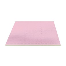 LOG 樂格 XPE 拼接遊戲地墊 藺草綠 6片組 家居地墊, 貝比粉