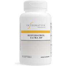 Integrative Therapeutics - 레스베라트롤 울트라 HP 175mg 심혈관 지원 소프트젤 60정, 1개
