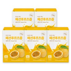 컬러에너지 패션후르츠즙 14포100% NFC 패션프루트 비타민C, 280g, 5박스