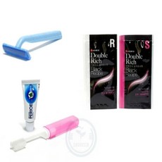 해신이네잡화점 일회용 세면도구세트 여행용세면도구세트, 20g, 1세트, 7개입