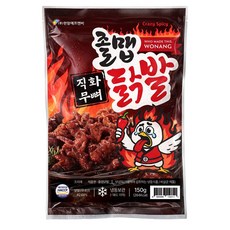 [원앙 본사직영]무뼈 졸맵닭발 150g (아주매운맛) 국내산닭발, 1개