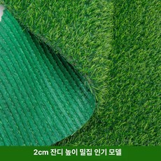 인조잔디 롤 조경용 마당 카페 2cm 잔디 옥상, 1개, 2cm 3m 폭x9m