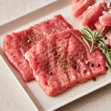 삼형제고기 1등급 한돈 안심 돈까스용 돼지고기 냉장, 1kg, 1개