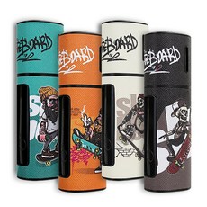 THE100% 릴 하이브리드 3.0 케이스 악세사리 컬러스케이트, 1개, 블랙브라운