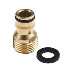 교체용 고 새 탭 커넥터 1개 X 색상: 골든(3/4인치 수도꼭지 연결용), 01 China Mainland