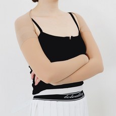 여성 골프 볼레로토시 스킨 쿨 이너웨어 팔토시 냉감 기능성 자외선차단 손등토시, 단일 제품, 1개