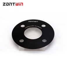 허브스페이스 휠 투피스 세트 8/10/12mm 스페이서 어댑터 PCD 4x100 CB 56.6mm Aveo/Lova/Activ//Beat/Onix/Spark GT OPEL 용 4, [01] 2PCS 3mm Black