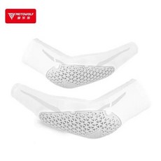 오토바이 무릎보호대 모토울프 여름 통기성 팔꿈치 패드 탄성 모토크로스 MTB 사이클링 암 슬리브 장비, 1개