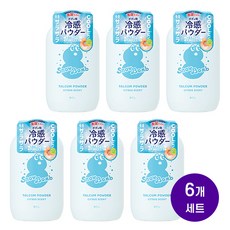스노우밤 탈컴 파우더 시트러스 향 쿨링 바디 파우더 50gx3개세트, 6개, 50g