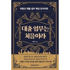대출 업무는 처음이라:부동산 대출 실무 핵심 인사이트, 매일경제신문사, 이훈규
