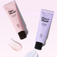 메이크업 올인원 미백 주름개선 자외선 차단 톤업크림, 바이올렛터치, 1개
