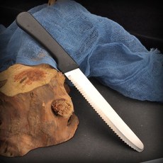 不鏽鋼麵包刀吐司刀細齒刀粗齒刀平口刀麵包刀不掉渣蛋糕刀蛋糕切片刀鋸齒刀烘焙工具廚房, 1個, 尖頭刀【一把】,60°以下