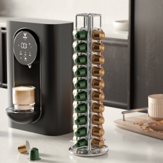 데이킨 네스프레소 커피캡슐 40개의 캡슐 보관 회전 홀더, 1개