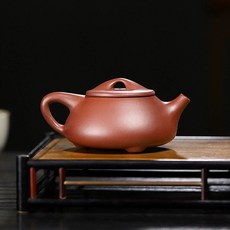 宜興景舟石瓢紫砂壺套裝, 1個, 景舟石瓢250毫升底槽清