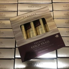 TERESIA 黃金蝸牛修護護手霜禮盒80G 韓國原裝進口 大量現貨, 1個, 四條一盒