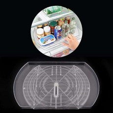 꿈꾸는비 냉장고 회전 트레이 턴테이블 360도회전트레이