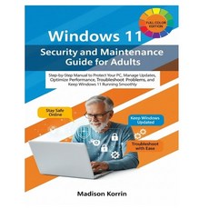 (英文圖書)Windows 11 Security and Maintenance Guide for Adults: Step-by-Step Manual to Pro... 平裝版, Independently Published, 英文