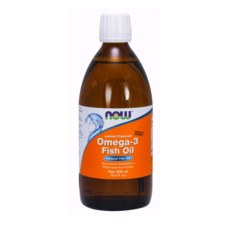 now 健而婷 Omega-3魚油 檸檬風味, 1瓶, 500ml
