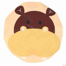 동물얼굴 샤워캡 머리캡, 여우