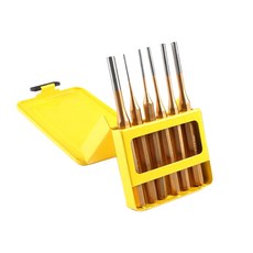 치즐 가죽공예 BOSI 6개입 2mm-8mm 핀 펀치 세트, [01] 옵션1