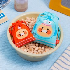카카오프렌즈 한교동X카카오프렌즈 파우치 세트2P 춘식이, NONE