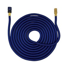 HoseCoil 伸縮水管含快拆接頭, 藍色,2.2M, 1個