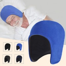 [옷자락 (osjarak)] 다용도 어르신 시니어 방한 소프트 기모 수면모자