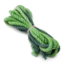 3M/lot 3.5mm 그라데이션 컬러 3가닥 면 로프 의류 봉제 홈 장식 DIY 수제 공예 액세서리 제작용, 01 빠른  Mainland, 04 10