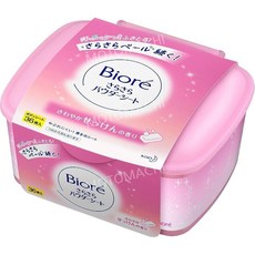 비오레 사라사라 파우더시트 36매입 산뜻한 비누향 땀냄새제거 바디시트 겨드랑이 전신, 1개