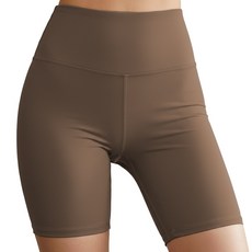 민트스쿨 하이웨스트 5부 레깅스 숏레깅스 요가 필라테스 헬스 힙업 바이커팬츠