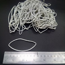 【HY】天然橡膠橡皮筋 No. 26 (1kg/包 白色) 工業包裝 重物綑綁 園藝蔬果水果捆绑包裝, 1個, 白色500公克裝, 白色