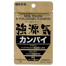 재고정리세일 녹응생활 쿄겐키 간파이 타블렛 밀크시슬, 1개