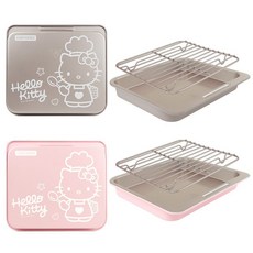 CHEFMADE Hello Kitty 不沾烤盤附烤架, 1個, 粉色