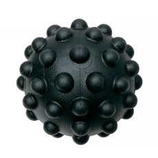 成功-遠紅外線負離子雙效按摩球(硬度55度), 黑色, 1個