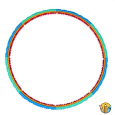 RS 지압훌라후프 2.1kg 뱃살제거 뱃살훌라후프