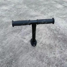 시소의자 교체용 의자 놀이터 시이소 부속품 레드 부품, 1개, 검정색 손잡이