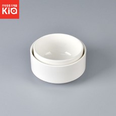 로코 하이본 도자기 행스프볼 후식볼 담아보리 한정식백색 도자기행스프볼, 기본