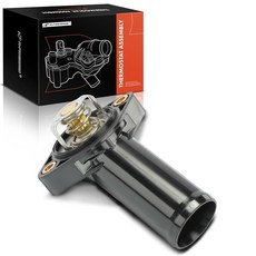 JK 2007 2008 2009 2010 2011 V6 3.8L와 호환되는 A- 엔진 냉각수 온도 조절기 하우징 - # 4666149AA로 교체