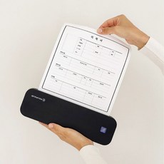 피코펄스 휴대용 A4 프린터 무선 라벨프린터, 1개, D80 블랙