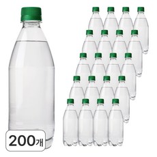 스파클 스파클링 탄산수 플레인, 200개, 500ml